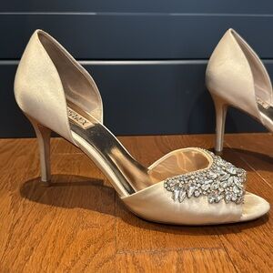 Badgley Mischka wedding shoes (10) with embellishments